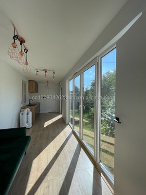 40ft facile installazione porta di vetro prefabbricato Living Container Room per alloggio alberghiero