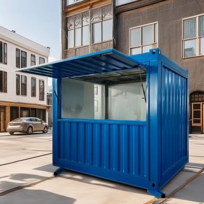 Parco Container House Case prefabbricate eleganti per il concetto di chiosco unico 10ft 20ft cucina contenitore bar caffè