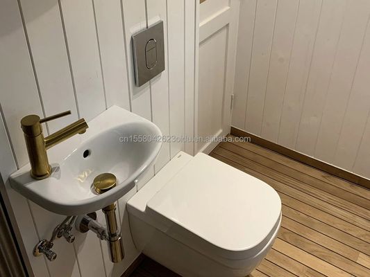 Flat Pack Container Casa da caffè stile lussuoso Studio in legno Flat Packaging per 20ft Garden Hotel Mobile House