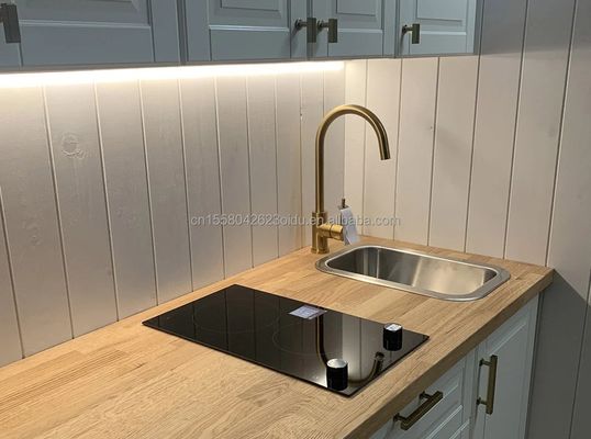 Flat Pack Container Casa da caffè stile lussuoso Studio in legno Flat Packaging per 20ft Garden Hotel Mobile House