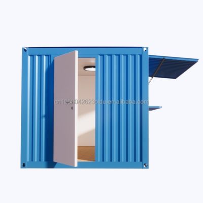 10ft Mini Pop-up Container House per bar bar fast food ristorante negozio di convenienza chiosco o materiale vetrina stand