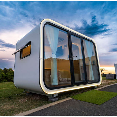 EU 20FT Casa prefabbricata residenziale moderna per vivere in contenitori eleganti in hotel o resort
