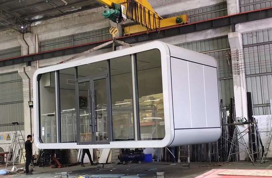 EU 20FT Casa prefabbricata residenziale moderna per vivere in contenitori eleganti in hotel o resort