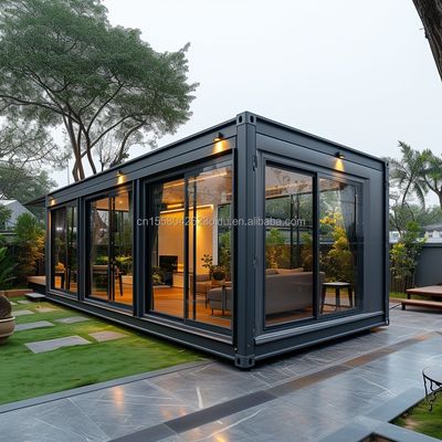 Parete 50mm Wave Sandwich Panel Hotel Pop-up Container Caffe Ristorante Bar Bar Cafè Chiosco Booth con Casa Prefabbricata in Acciaio