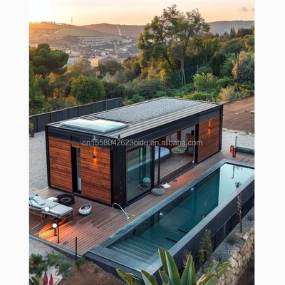 Casa di contenitori a due piani personalizzabile per vacanze al mare