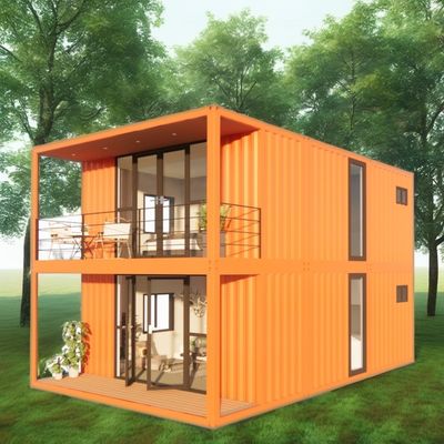 Casa di contenitori a due piani personalizzabile per vacanze al mare