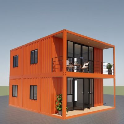 Casa di contenitori a due piani personalizzabile per vacanze al mare