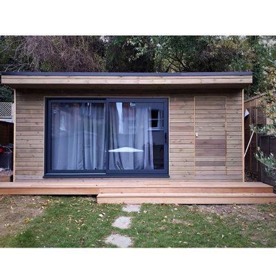 Camere da sole prefabbricate Case in vetro Casa in contenitore in legno espandibile con design espandibile