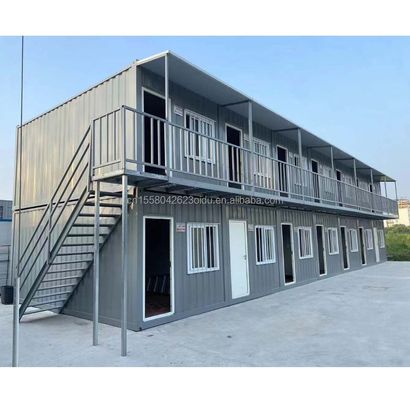 Rapido assemblaggio portabile confezione piatta Container House per ufficio moderno Beach House e costruzione Ingegneria Camp