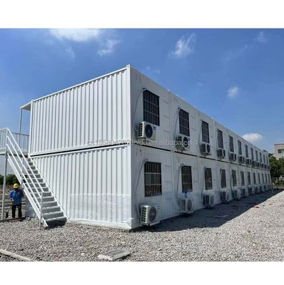 Rapido assemblaggio portabile confezione piatta Container House per ufficio moderno Beach House e costruzione Ingegneria Camp