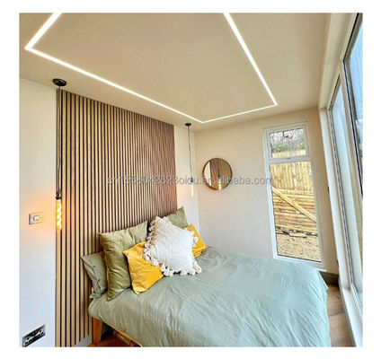 Casa container da 40 piedi costruita in acciaio prefabbricata due e tre camere da letto con bagno per hotel residenze