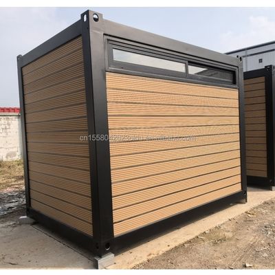 Struttura principale Tubi quadrati in acciaio galvanizzato 10ft 20ft Contenitore prefabbricato Casa di legno per ufficio Casa di assemblaggio