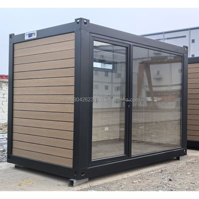 Struttura principale Tubi quadrati in acciaio galvanizzato 10ft 20ft Contenitore prefabbricato Casa di legno per ufficio Casa di assemblaggio