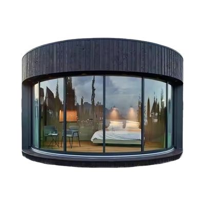 Moderna casa di contenitori portatile di lusso struttura in acciaio prefabbricata mobile villa prefabbricata casa hotel per legno eco-compatibile
