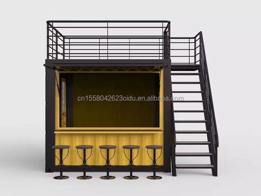 Tuck Shop Luxury Pop up Shop per stile di design moderno Outdoor Customized Coffee Booth e conservazione del calore