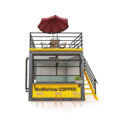 Case in contenitori di design moderno per uno stand veloce e conveniente