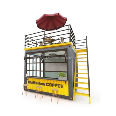 Case in contenitori di design moderno per uno stand veloce e conveniente