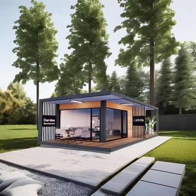 Colore personalizzato 20ft 40ft Prefabbrica pieghevole Modulare Mobile Home Moderno Design Portabile Container House per il commercio cinese
