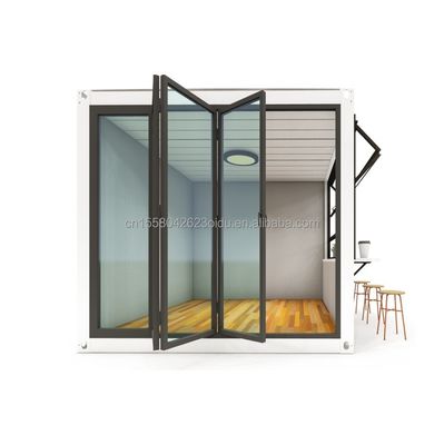 Mini Pop-up Shop Container Bar Bar Bar Bar Fast-food Ristorante Negozio di comodità con finestre in alluminio