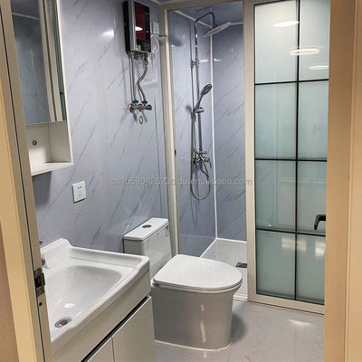 Casa in contenitore espandibile da 20 piedi con due camere da letto e finestre in lega di alluminio in stile moderno