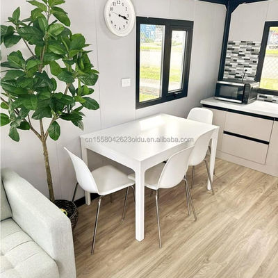Casa in contenitore espandibile da 20 piedi con due camere da letto e finestre in lega di alluminio in stile moderno