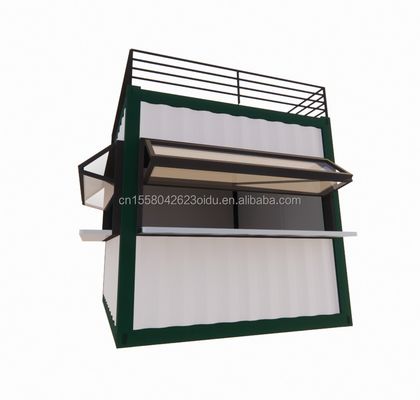 Moderno design Edifici in acciaio Flat Pack Spedizione pannello sandwich prefabbricato Prefab contenitore pieghevole portabile casa contenitore pieghevole