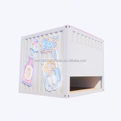 Wave Sandwich Panel Wall 10ft Pop-Up Mobile Container House per negozi al dettaglio Office Hotel and Green House Prodotto