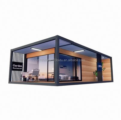 Principali fornitori di case prefabbricate con tubi quadrati in acciaio galvanizzato struttura principale e disegni moderni
