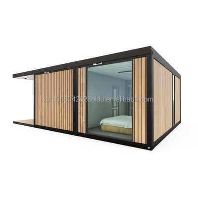 Cornice in acciaio galvanizzato in acciaio piegato 180g Moderno design di lusso Piccola camera da letto prefabbricata per giardino esterno Casa Villa vendita