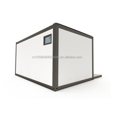 Camere da letto all'aperto Struttura in acciaio prefabbricata Casa contenitore per hotel Estensibile Piccola casa residenziale 20ft/40ft