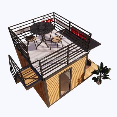 10ft Modern Design Fast Food Mini Pop-Up Shop Flat Pack Container in acciaio per Carport in Outdoor Cafe Coffee Bar Carport