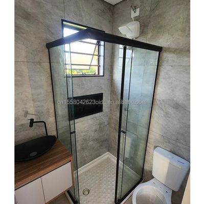 Struttura principale Tubi quadrati in acciaio galvanizzato Contenitore a confezione piatta per esterni Moderno design Case contenitori prefabbricate