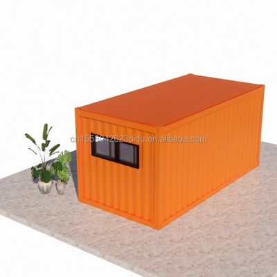 Casa di contenitori in acciaio e pannello sandwich con bagno fatta di 20 piedi / 40 piedi