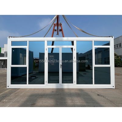 Case in container prefabbricate da 20 piedi per coppie, famiglie, alberghi, case con telaio in acciaio