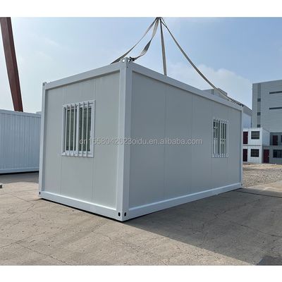 Case in container prefabbricate da 20 piedi per coppie, famiglie, alberghi, case con telaio in acciaio