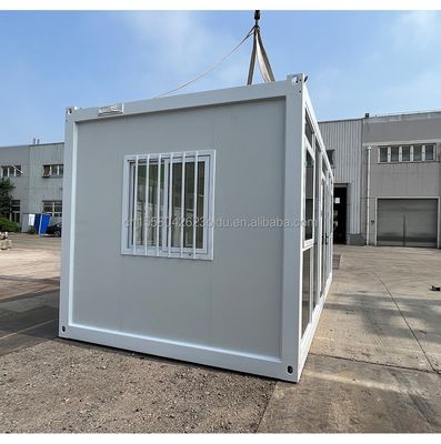 Case in container prefabbricate da 20 piedi per coppie, famiglie, alberghi, case con telaio in acciaio