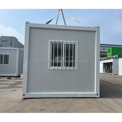 Case in container prefabbricate da 20 piedi per coppie, famiglie, alberghi, case con telaio in acciaio