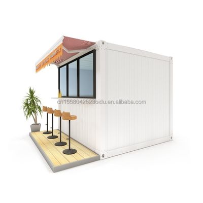 Struttura mobile in acciaio Negozio di legno Fast Selling Booth Direct Home Bar Coffee Shop