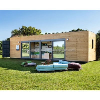 20 40 FT Moderno Design Contenitore Espandibile Prefabbricato Casa giardino in legno di colore per un'esperienza di vita personalizzata