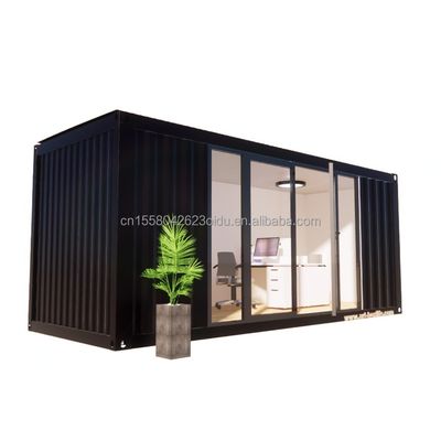 Casa in container esterna moderna portatile prefabbricata con installazione gratuita bagno mobile camera da letto e pannello sandwich in acciaio