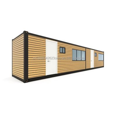 20 40 FT Moderno Design Contenitore Espandibile Prefabbricato Casa giardino in legno di colore per un'esperienza di vita personalizzata