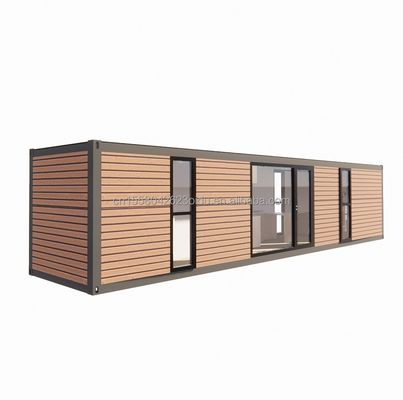 Modern Simple Shop Customized 20f 40ft Prefabbricato Casa in contenitore in legno espandibile con 2 grandi camere da letto in stile semplice