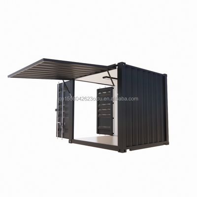 Bar moderno di casa di legno Perfetto per negozi in 10ft e 20ft Mobile Container Showrooms Disegno personalizzato