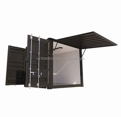 Bar moderno di casa di legno Perfetto per negozi in 10ft e 20ft Mobile Container Showrooms Disegno personalizzato