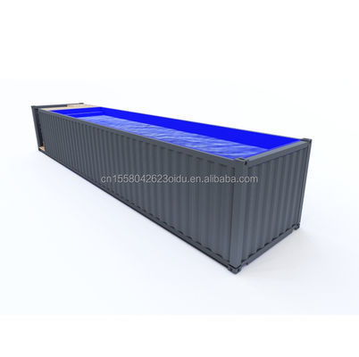 Piscine per contenitori di spedizione personalizzate da 20 piedi/40 piedi con pannello sandwich a onde da 50/75/100 mm