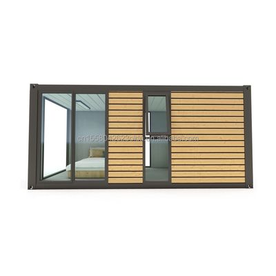 20ft Moderna Prefabbricata Acciaio Container Casa Di Legno Colore Vivere Prefabbricato Residenziale Casa Piccola Camera Hotel Couple