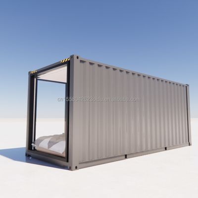 Container per famiglie Casa Living Container per famiglie Residenziale prefabbricato con finestre a colori personalizzati e in lega di alluminio