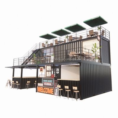 Container con bagno e cucina Moderna costruzione rapida di case prefabbricate modulari