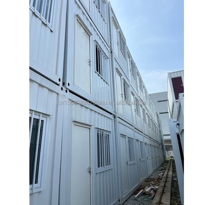 Contenitore in acciaio prefabbricato con muro 50/75/100mm pannello sandwich ondulato