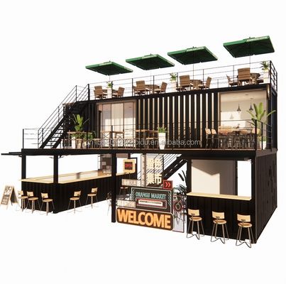 Container con bagno e cucina Moderna costruzione rapida di case prefabbricate modulari